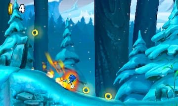 Captura de pantalla - Sonic Boom: Fuego y Hielo (3DS)