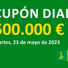 Los números ganadores del sorteo del Cupón Diario de la Once de hoy, martes 23 de mayo