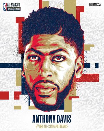 Anthony Davis (New Orleans Pelicans, 1.088.230). Quinto All Star Game. El pívot está ante su gran momento para volver a la élite de la NBA. Lucha por acceder a los segundos Playoffs de su carrera a ritmo de puntos: es el cuarto máximo anotador de la Liga 