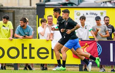 Djuka le da el triunfo al Sporting sobre un Racing que no mereció perder