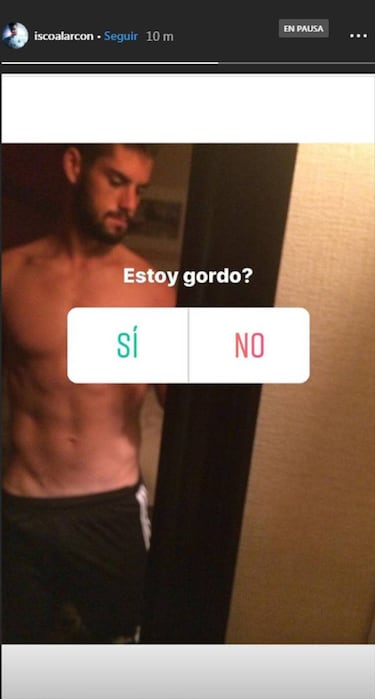 Real Madrid: Isco tires of weight debate and opens online poll