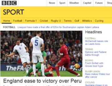 Portadas de la prensa extranjera