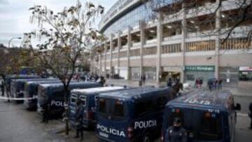No hubo incidentes en la entrada del fondo sur del Calderón