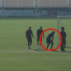 Morata, Cuadrado y la travesura que le hicieron a McKennie que reina en Twitter