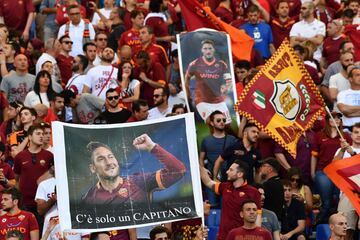 Así fue la emocionante despedida de Totti del Roma