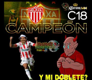 Los memes que celebran el título de los chilenos en Necaxa