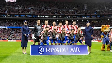 26/04/25 PARTIDO PRIMERA DIVISION JORNADA 32
ATLETICO DE MADRID - ATHLETIC DE BILBAO
FORMACION EQUIPO