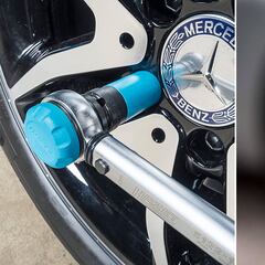 Este juego de vasos para llaves dinamométricas en tres tamaños está hecho en Alemania