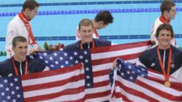 <b>EL QUINTO.</b> El nadador estadounidense ha conquistado ya cinco metales y ha batido otros tanto récords del mundo.