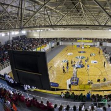 Aspecto del Pabellón de Deportes Ciudad de Chiclana