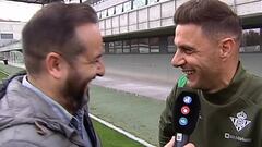 Joaquín no deja de protagonizar momentos tras su hat-trick