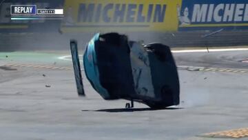 Tremendo accidente en Monza que pudo ser mortal: el invento de la FIA, cada vez más discutido