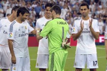 Trofeo Santiago Bernabeu. Homenaje a Raul.