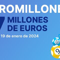 Euromillones: comprobar los resultados del sorteo de hoy, viernes 19 de enero