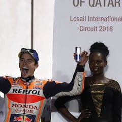 Márquez: "Antes de la meta Dovi me pasaba igualmente"
