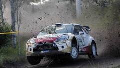 La ruta bota a los favoritos y Meeke se alza como líder