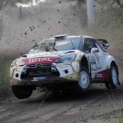 La ruta bota a los favoritos y Meeke se alza como líder