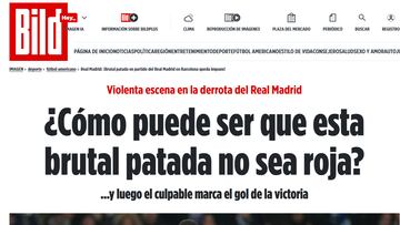 Portada digital de Bild.