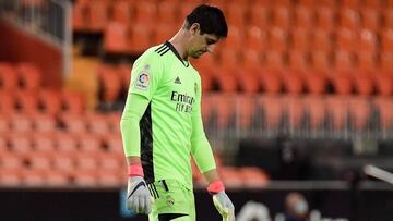 Courtois: "Hubo falta a Asensio antes del 2-1"