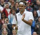 Federer pasó tras verse al borde del abandono