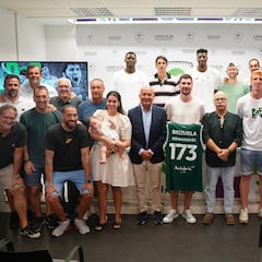 Brizuela: “El mejor recuerdo es mi hijo, que es de Málaga”