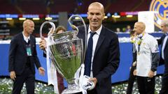 La trayectoria deportiva de Zidane en imágenes