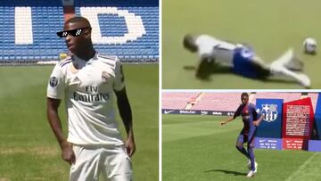 Los momentos más cómicos de las presentaciones de futbolistas