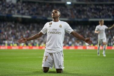 The Bernabéu falls for Rodrygo at first sight