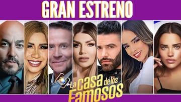La Casa de los Famosos 4, Gran Estreno en vivo: Integrantes y ¨²ltimas noticias, en directo