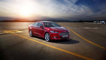 El Ford Mondeo tiene un dise?o muy aerodinmico y nico