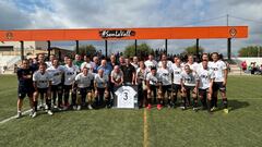 Las Leyendas del Valencia rinde homenaje a Cerveró