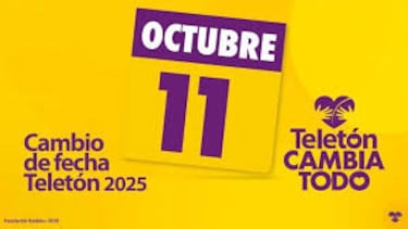 Teletón 2025: fecha, horario, artistas y dónde ver la transmisión en vivo