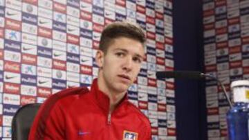 Vietto, en rueda de prensa.