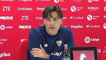 Montella: "No me preocupa mi futuro"