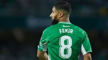 Fekir, durante un partido.