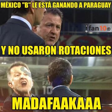 Los mejores memes del México vs Paraguay rumbo a Copa Oro