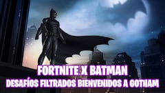 Fortnite: desafíos filtrados de Bienvenidos a Gotham