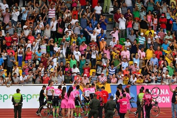 Así fue la presentación de los equipos de la carrera Oro y Paz 