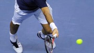 Roger Federer sufre por superar al francés Tsonga