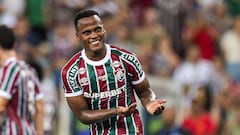 Jhon Arias, entre los tres extranjeros con más partidos en Fluminense