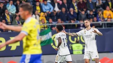 26/11/23 PARTIDO PRIMERA DIVISION
CADIZ - REAL MADRID
GOL 0-2 GOL DE RODRYGO ALEGRIA JOSELU
