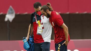 Mingueza llega roto: tres semanas más de baja mínimo