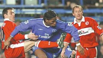 <b>BIGOLEADOR. </b>El marfileño Drogba fue una pesadilla para el Boro, al marcar los dos goles del partido.