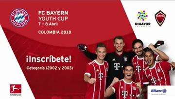 James invita al BAYERN YOUTH CUP COLOMBIA