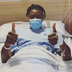 Sekou, operado con éxito y a la espera del tiempo de baja