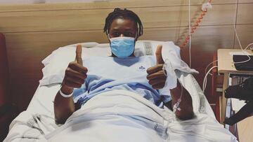 Sekou Gassama pasó ayer por el quirófano.