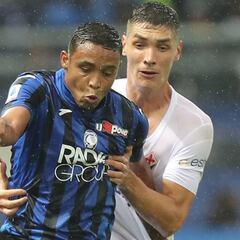 Luis Muriel, descartado para el juego ante la Roma