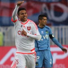 Carmona sigue en racha y lidera el triunfo de la U sobre O'Higgins