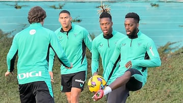 11/02/25 ENTRENAMIENTO ATHLETIC DE BILBAO
NICO WILLIAMS IÑAKI WILLIAMS
