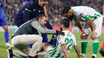 Isco se rompió ante el Getafe.